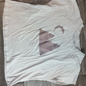 Kids White Graphic Tee